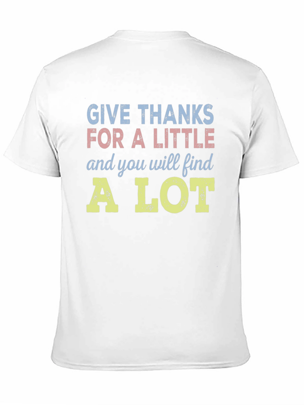 Give Thanks Graphic Tee - Positive Message T-Shirt