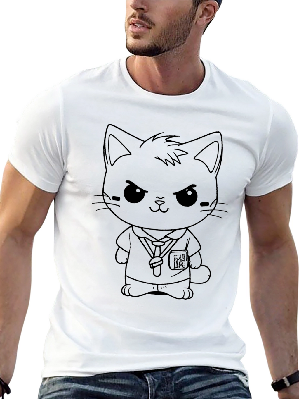 Cool Cat Doctor Graphic Tee