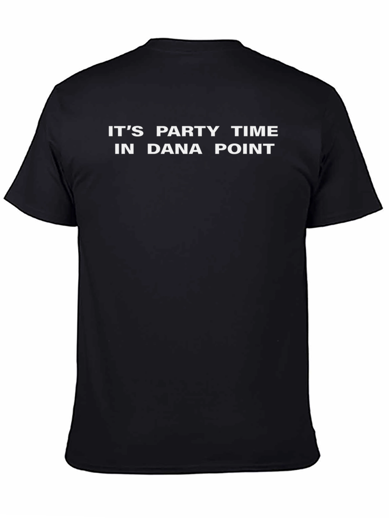 Dana Point Party Time Black T-Shirt