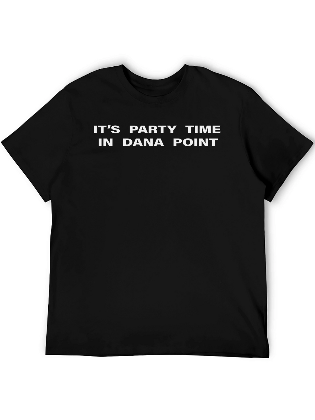Dana Point Party Time Black T-Shirt