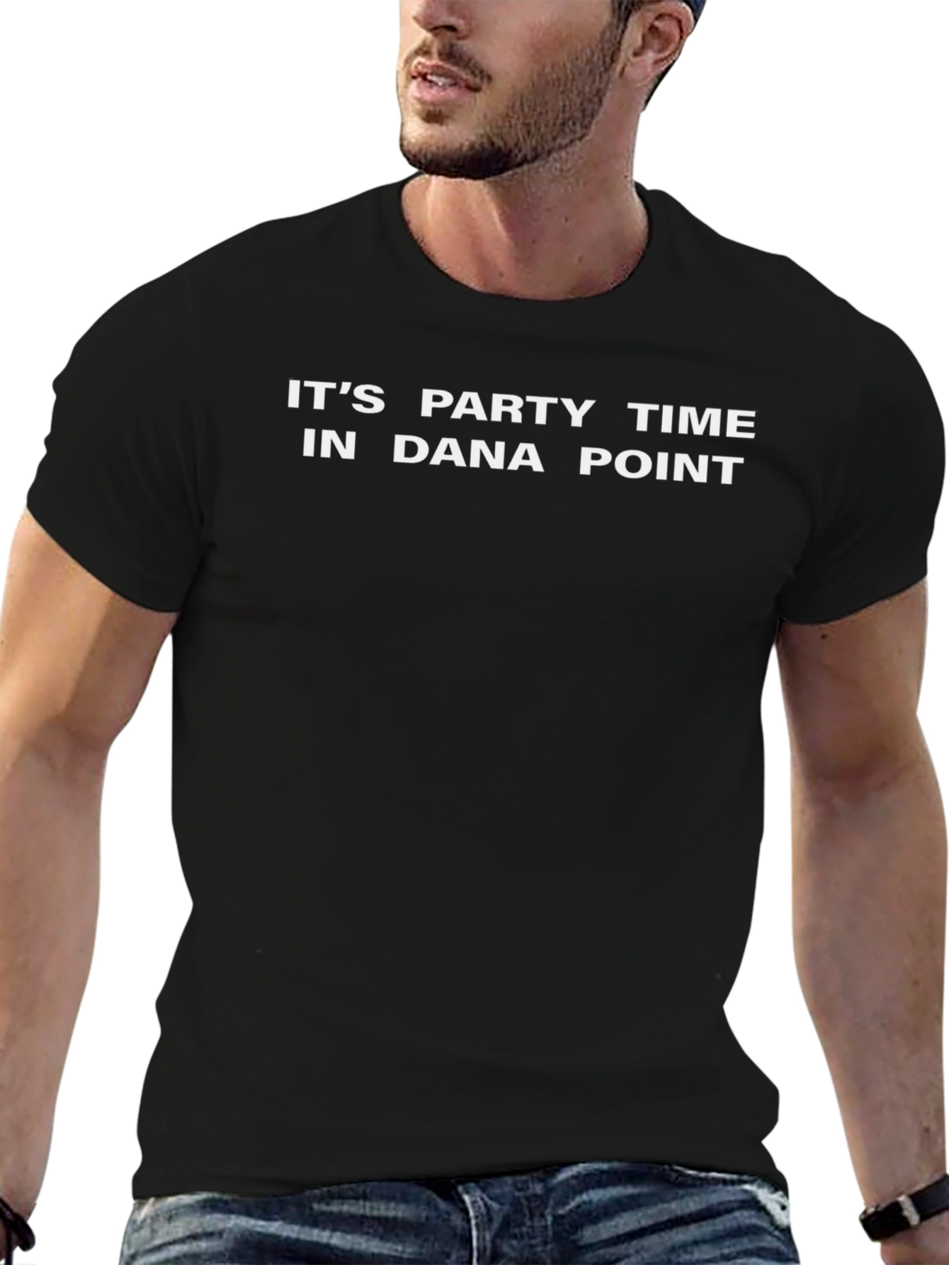 Dana Point Party Time Black T-Shirt