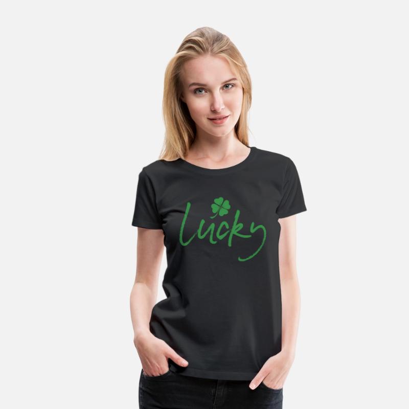 Lucky St Patrick'S Day Irish Shamrock 4 Leaf
