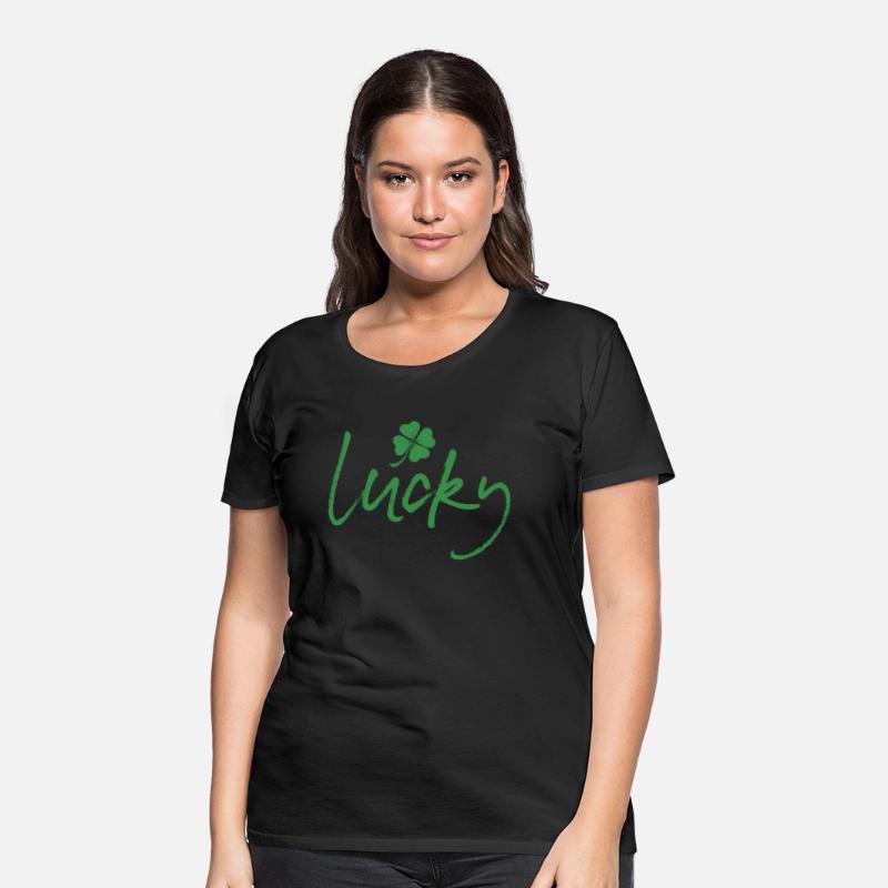 Lucky St Patrick'S Day Irish Shamrock 4 Leaf