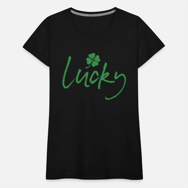 Lucky St Patrick'S Day Irish Shamrock 4 Leaf