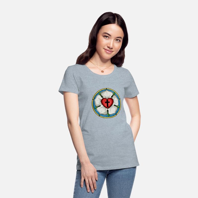 Luther Rose Seal Lutheran Symbol Christian Cross