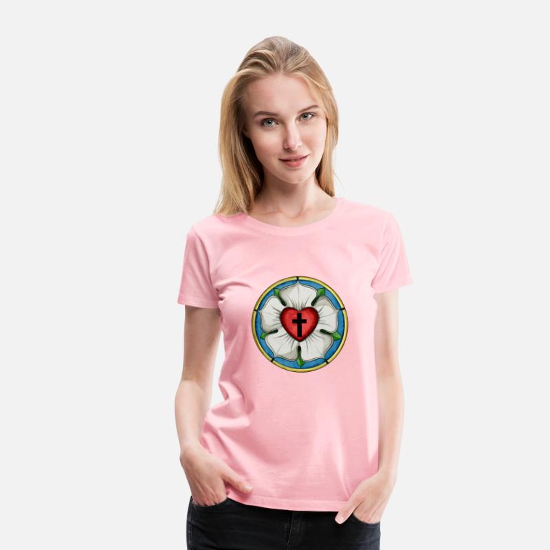 Luther Rose Seal Lutheran Symbol Christian Cross