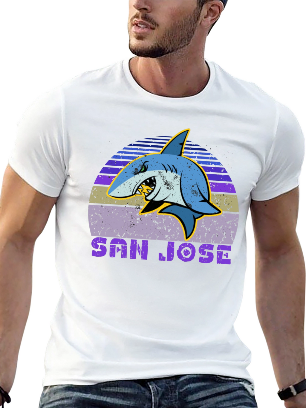 San Jose Shark Graphic T-Shirt