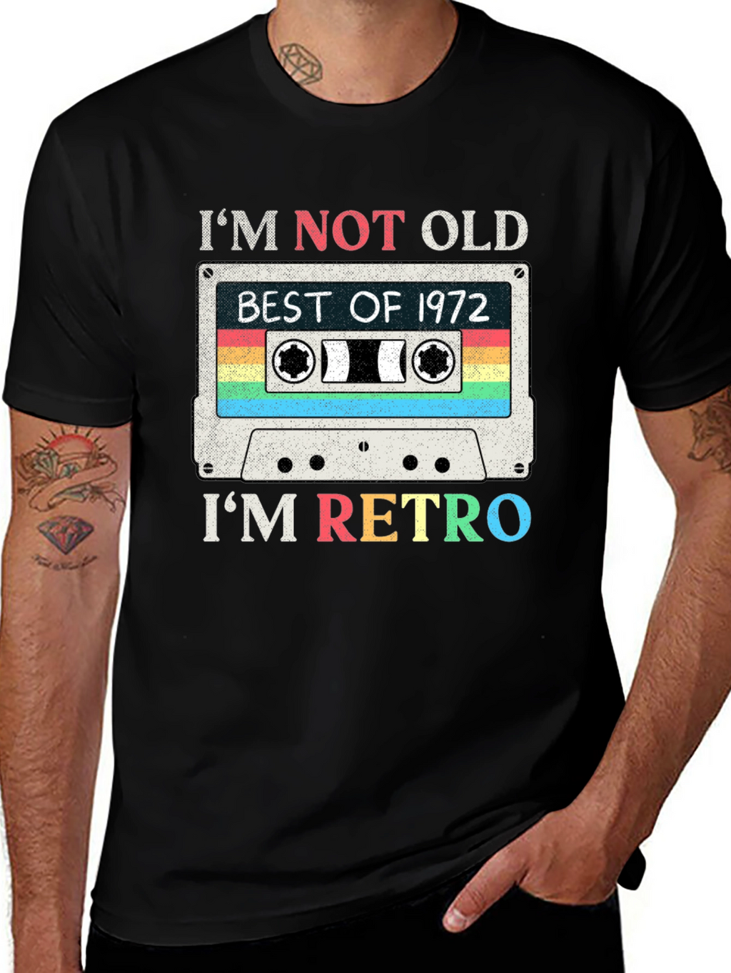 Retro 1972 Cassette Tape T-Shirt