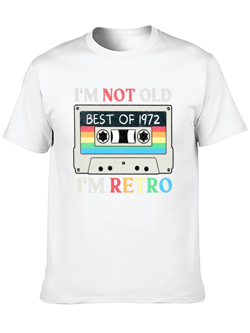 Retro 1972 Cassette Tape T-Shirt