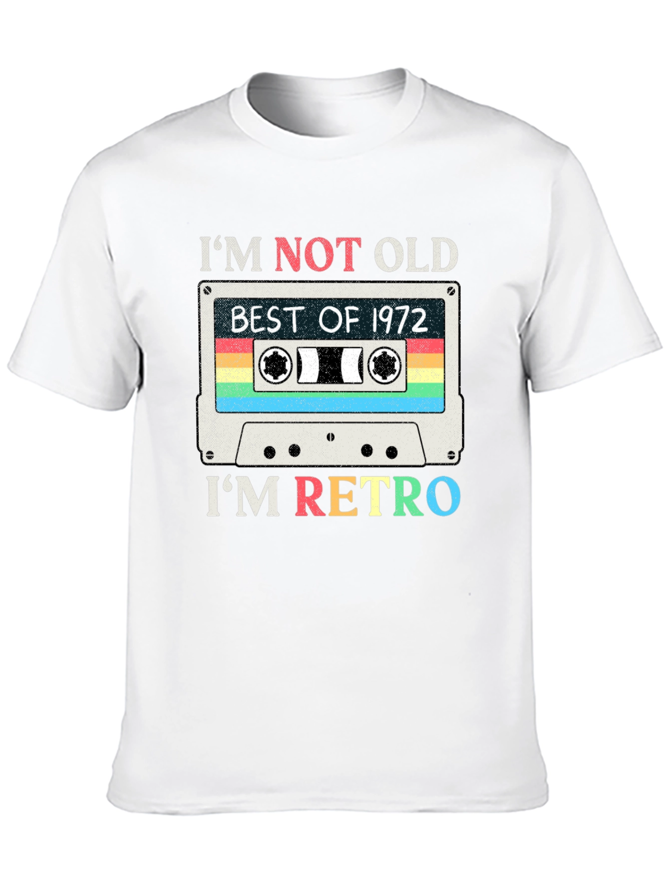 Retro 1972 Cassette Tape T-Shirt