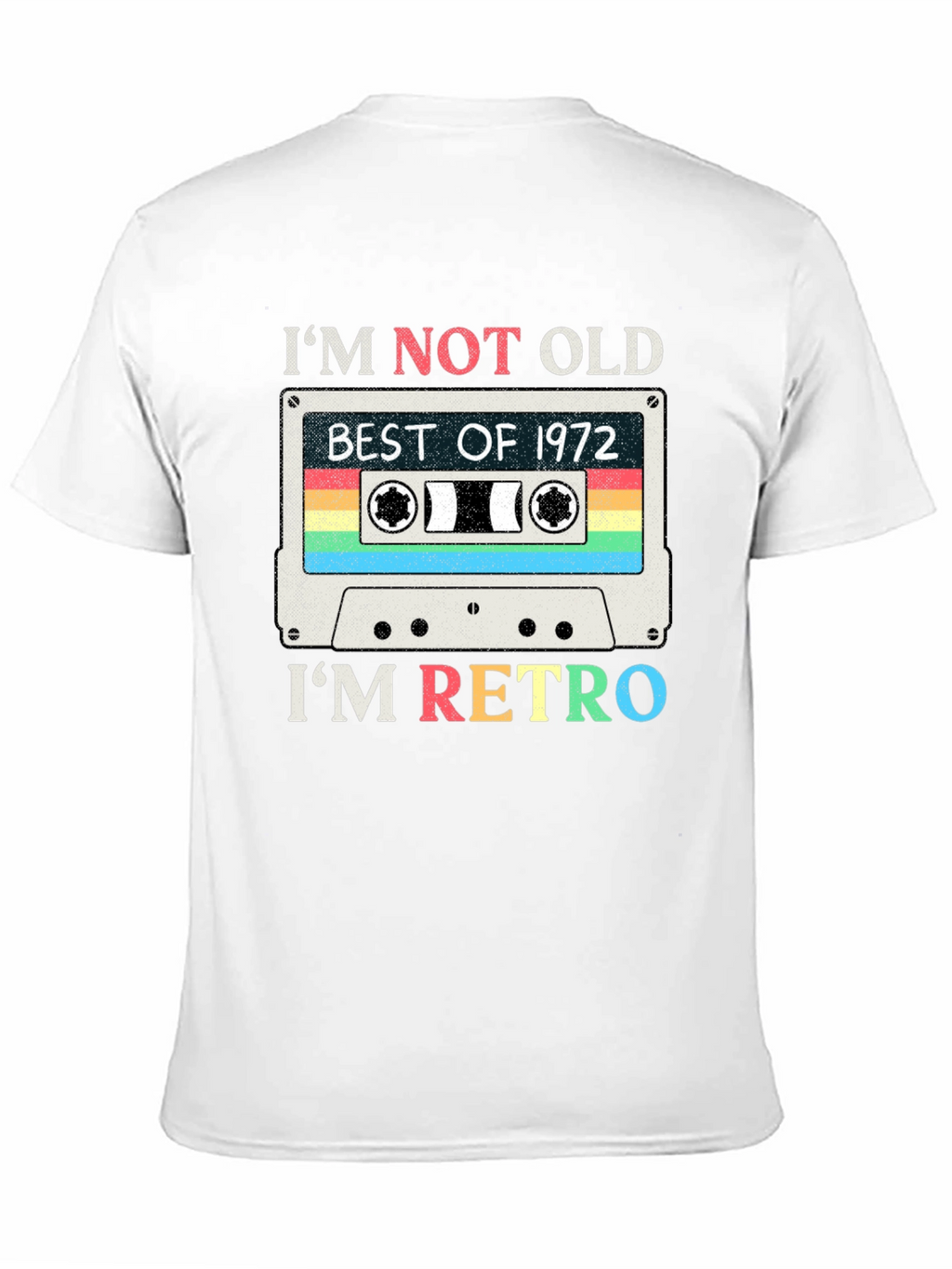Retro 1972 Cassette Tape T-Shirt