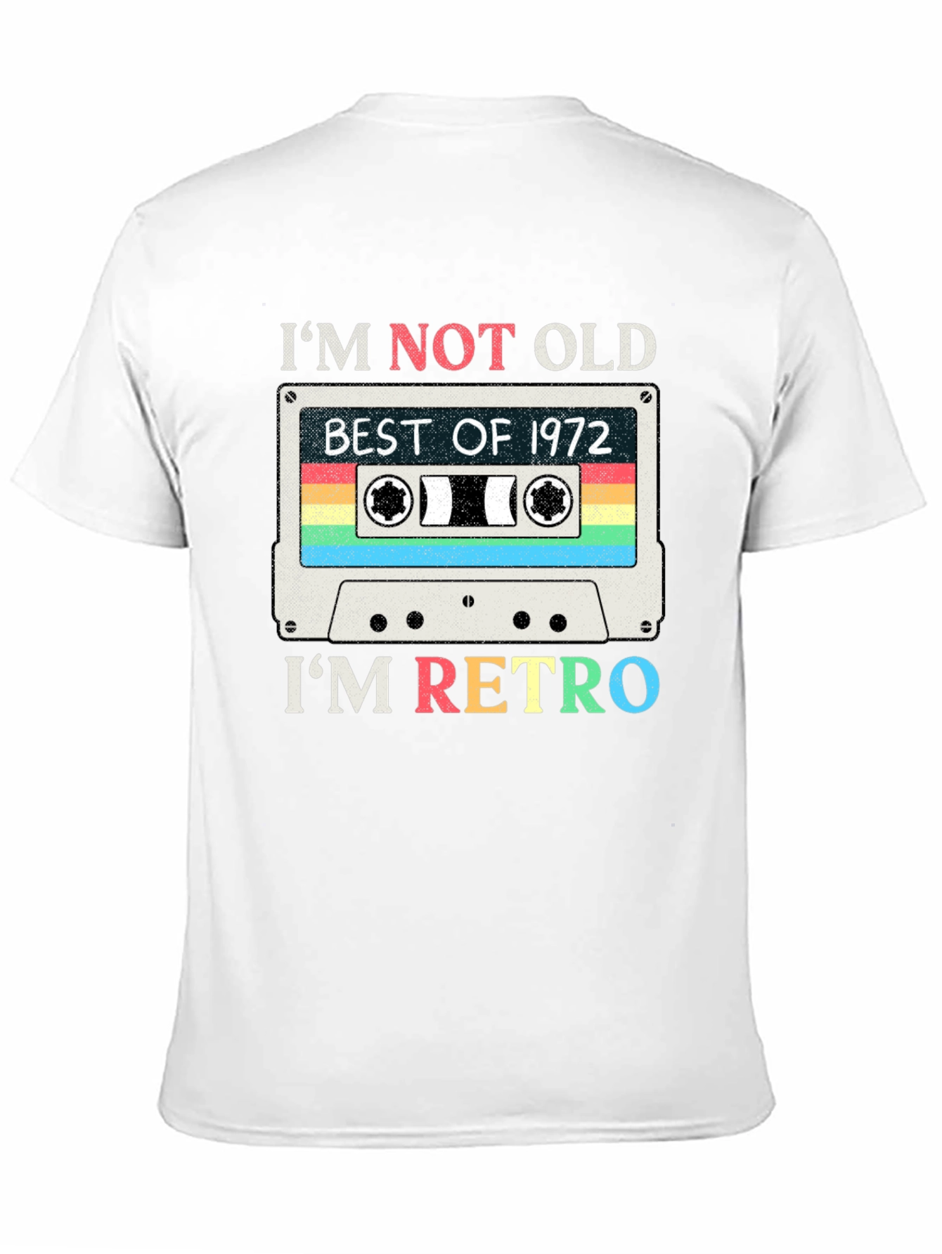 Retro 1972 Cassette Tape T-Shirt