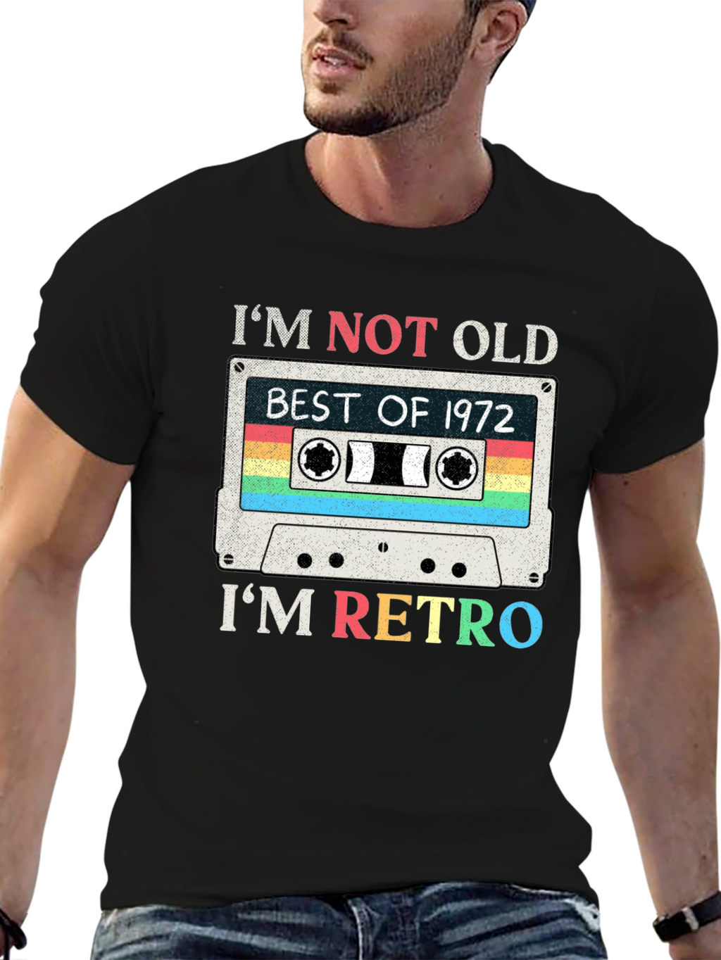 Retro 1972 Cassette Tape T-Shirt