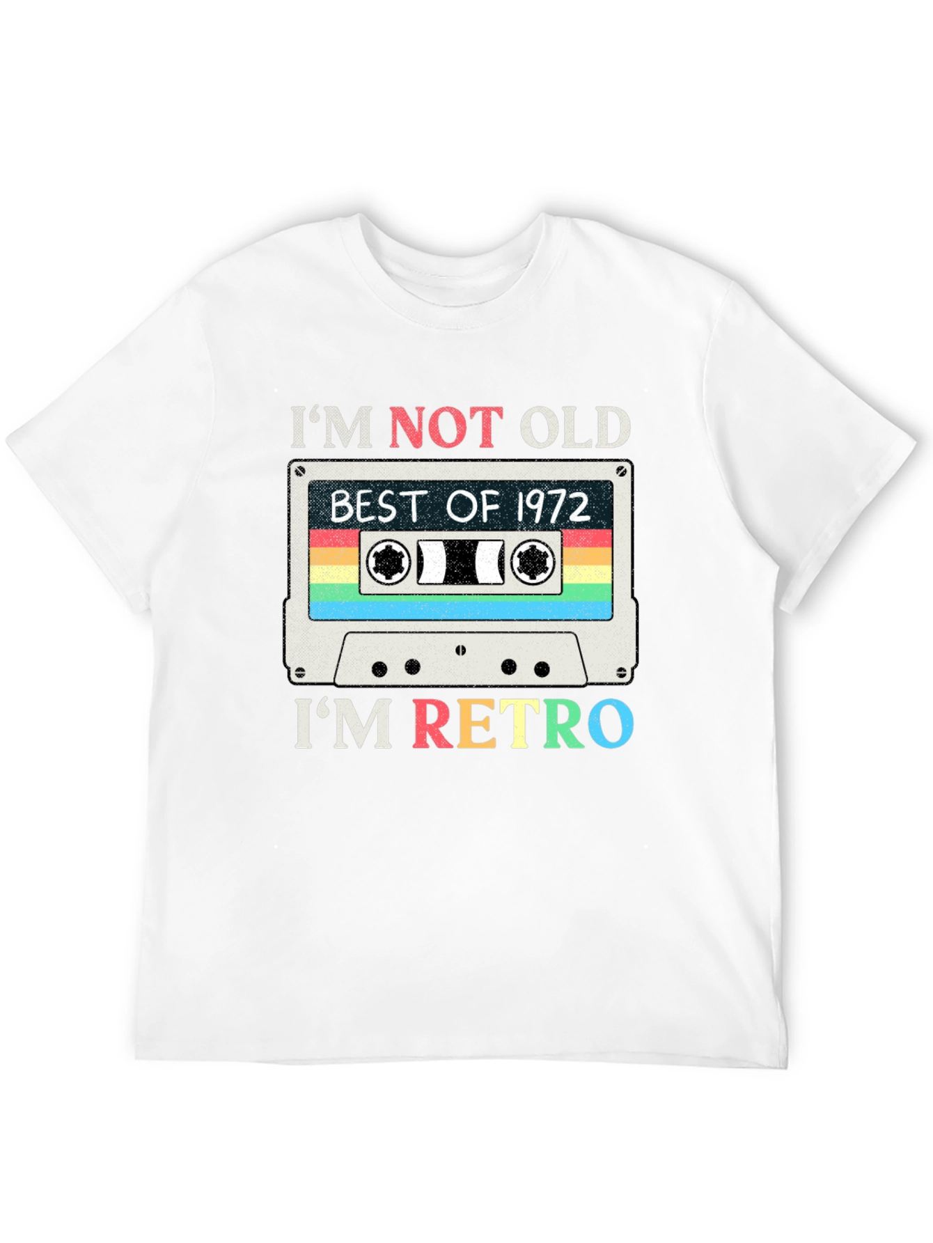 Retro 1972 Cassette Tape T-Shirt