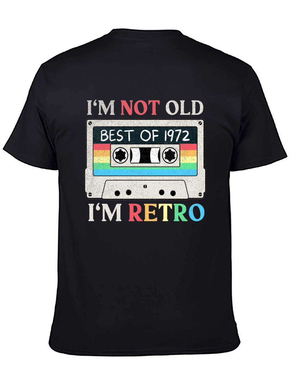 Retro 1972 Cassette Tape T-Shirt