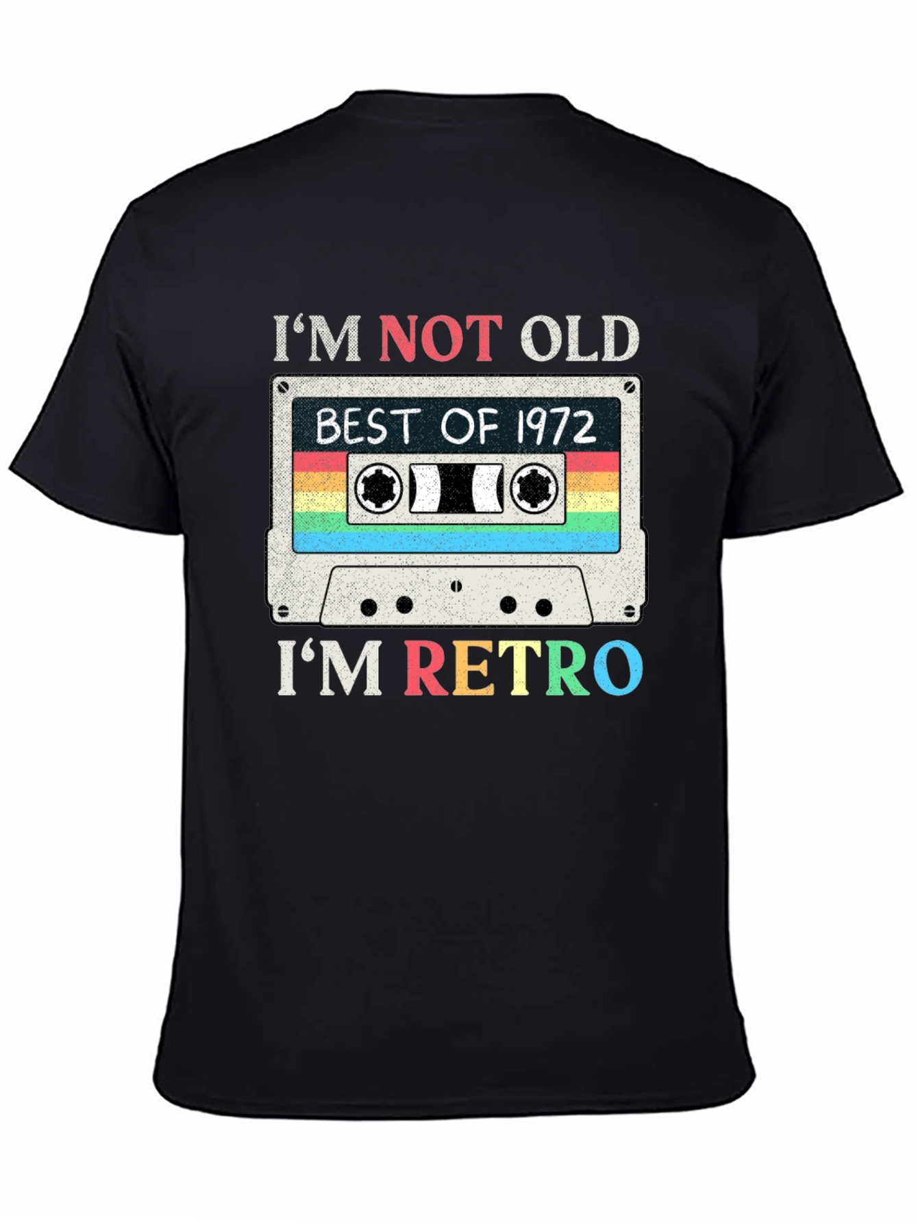 Retro 1972 Cassette Tape T-Shirt