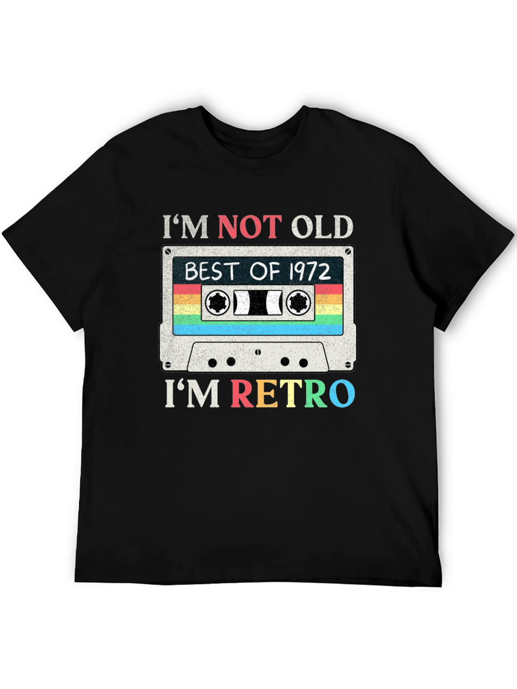 Retro 1972 Cassette Tape T-Shirt