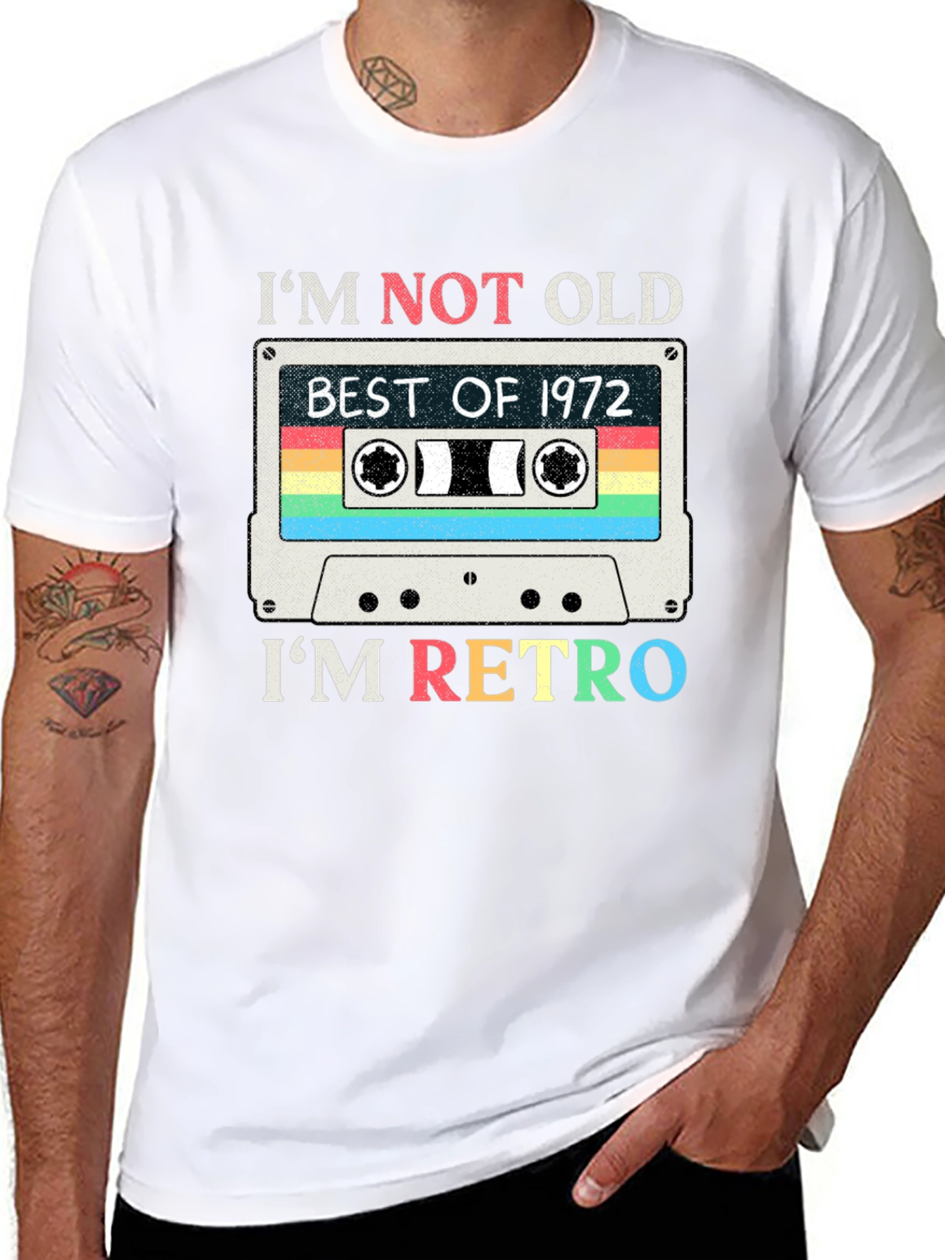 Retro 1972 Cassette Tape T-Shirt