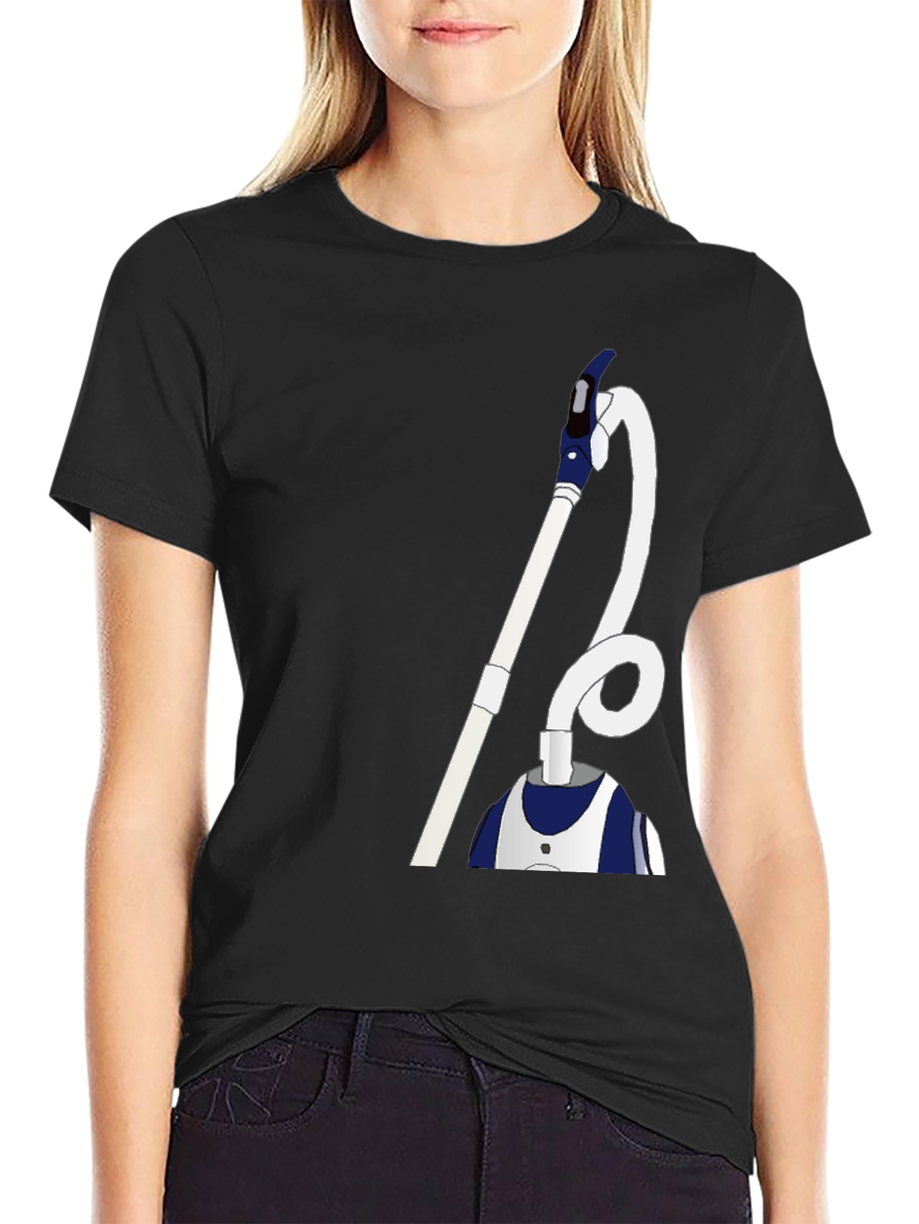 Novelty Vacuum Graphic T-Shirt