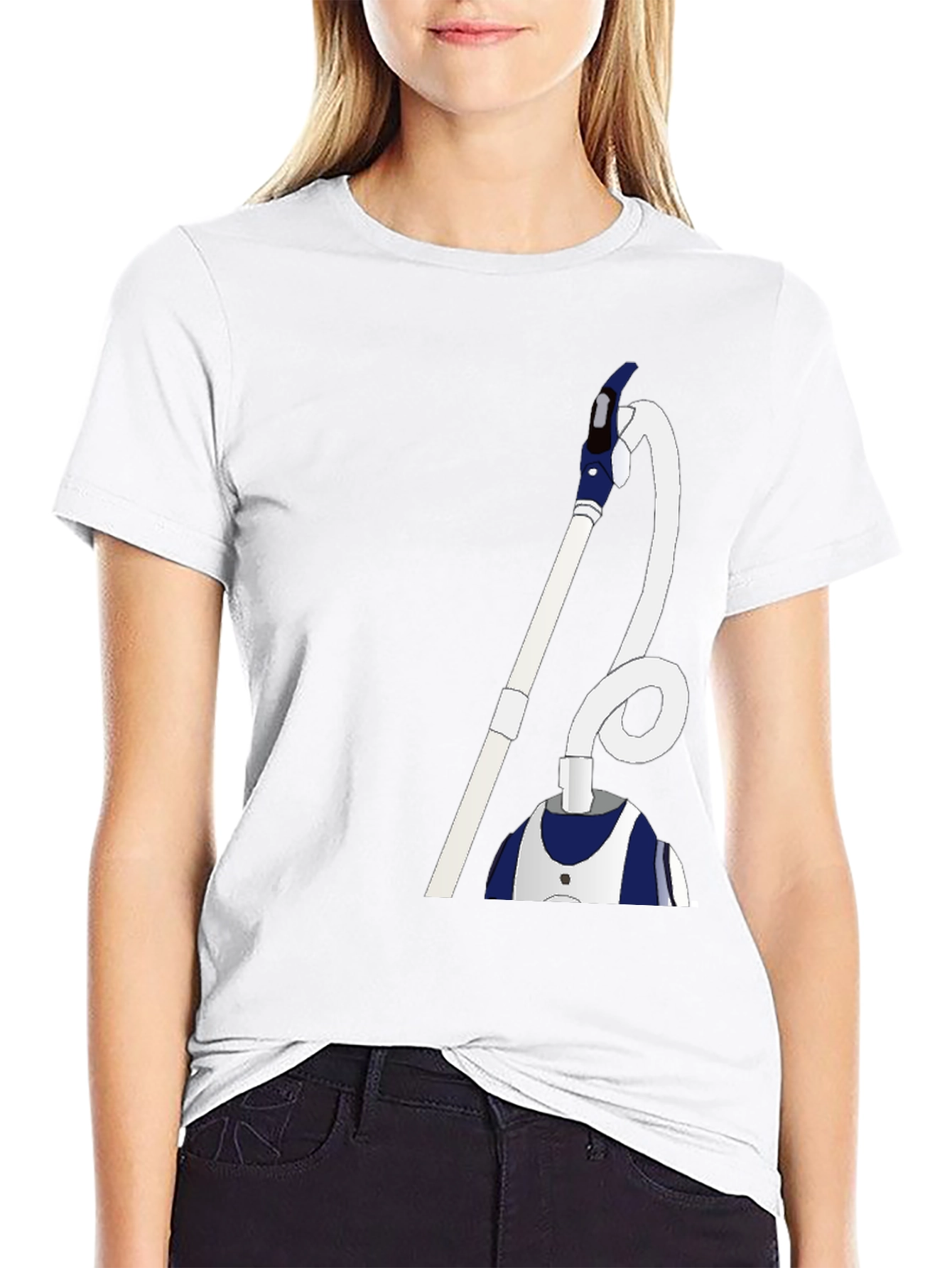Novelty Vacuum Graphic T-Shirt
