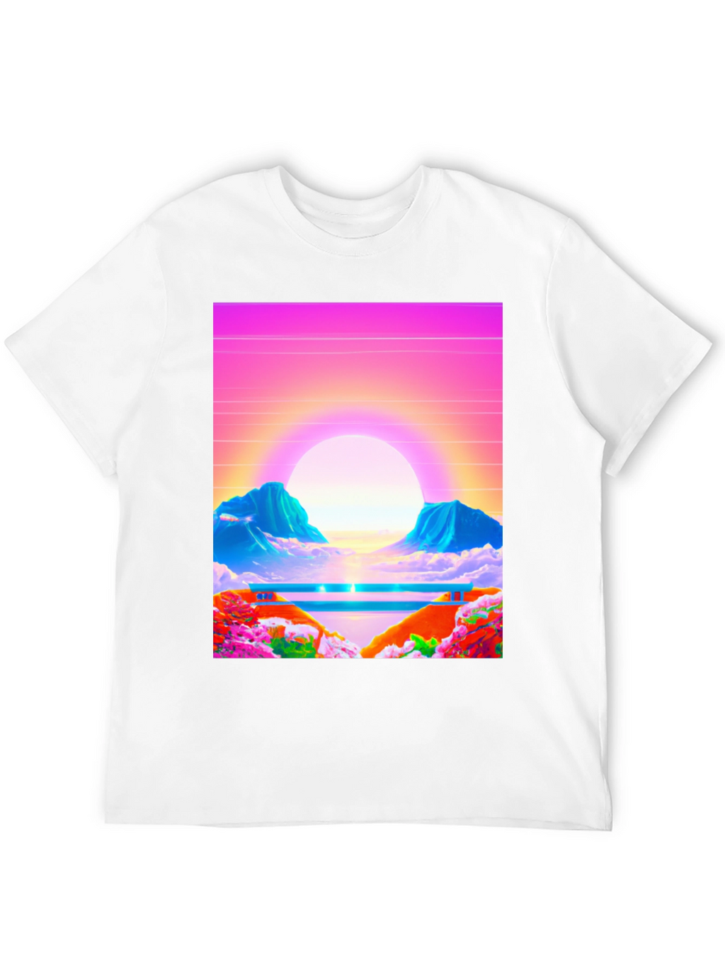 Vaporwave Sunset Tee