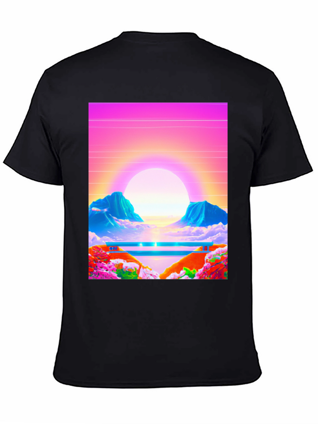 Vaporwave Sunset Tee