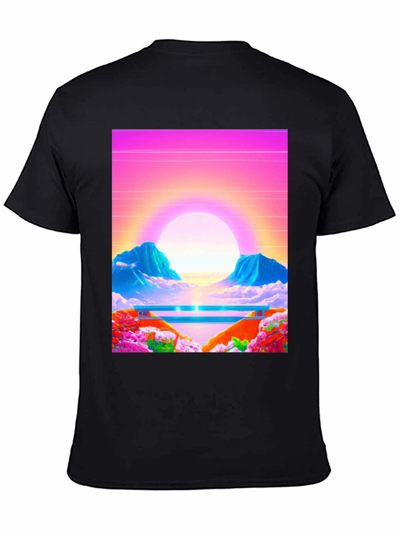 Vaporwave Sunset Tee