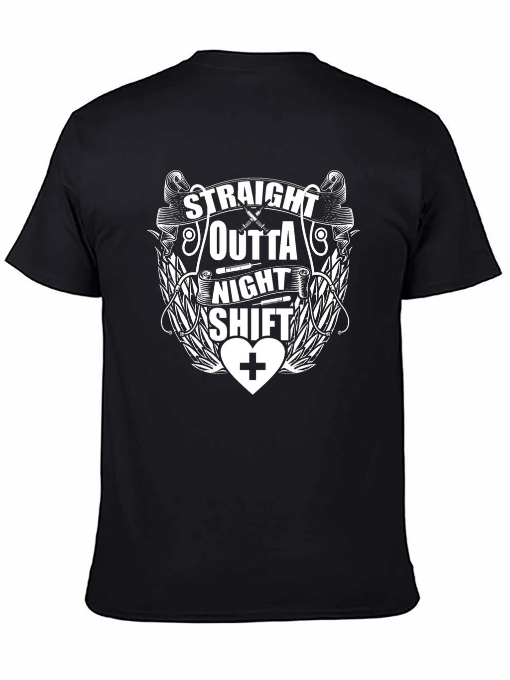 Straight Outta Night Shift Graphic Tee