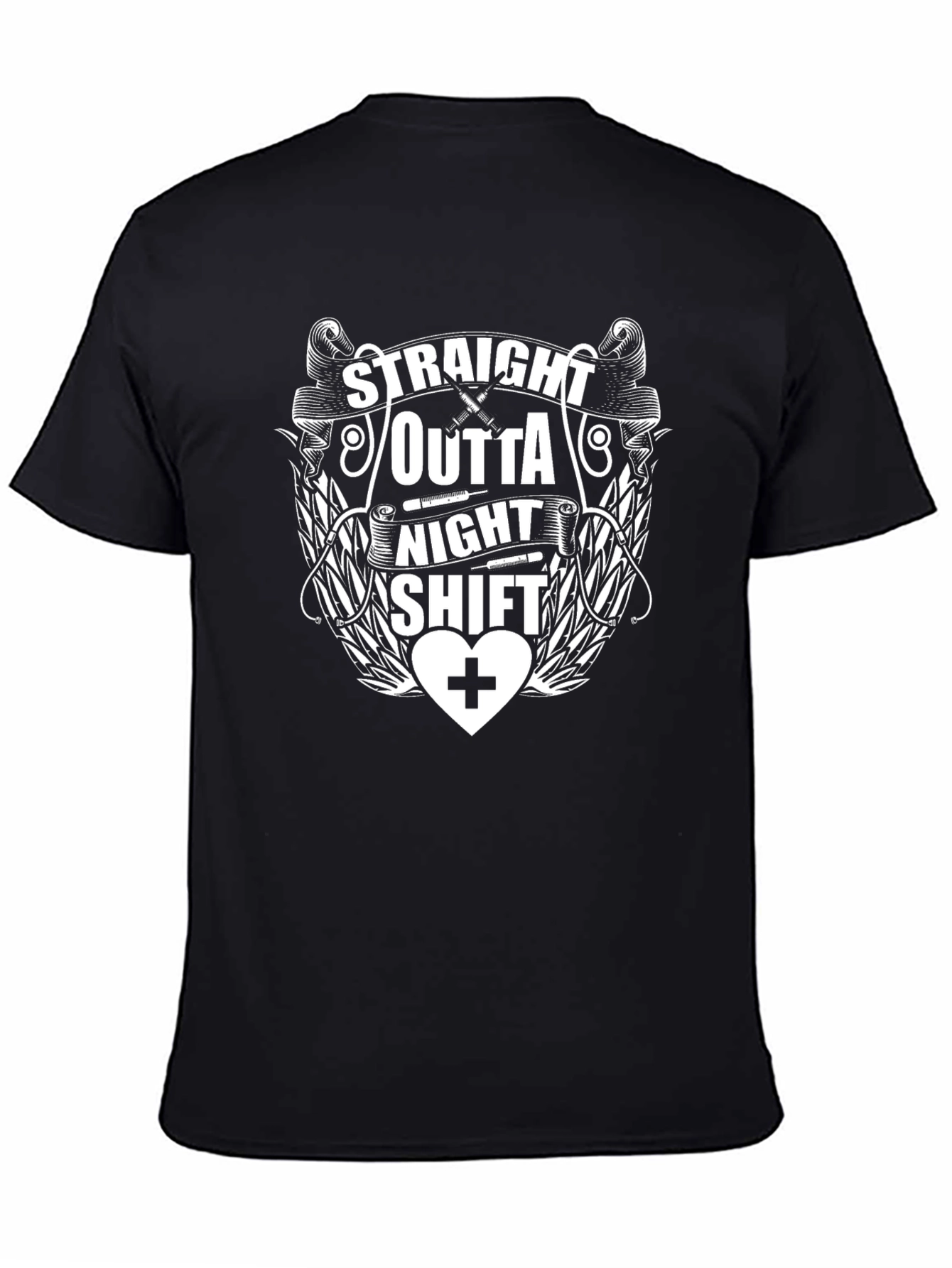Straight Outta Night Shift Graphic Tee