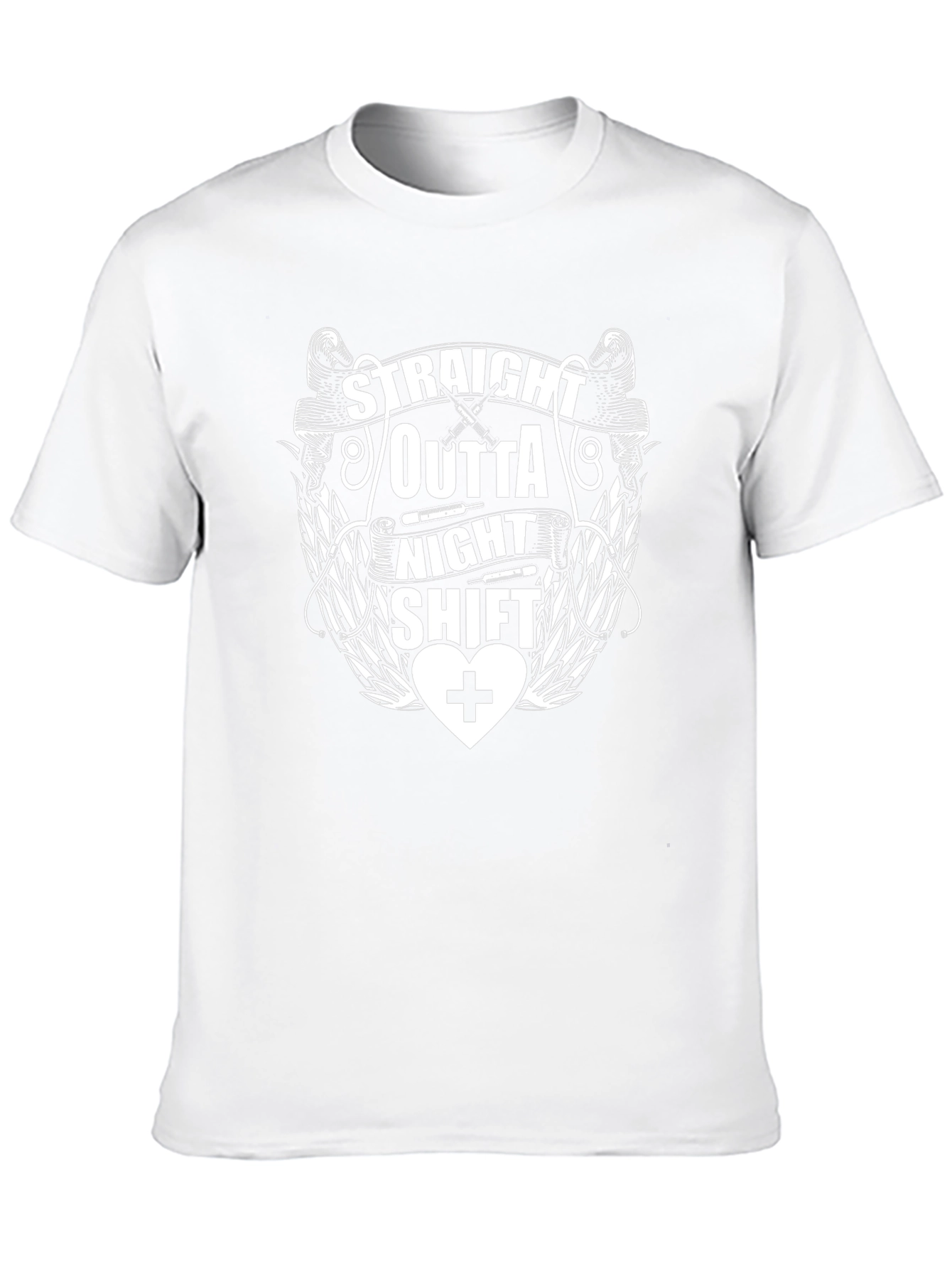 Straight Outta Night Shift Graphic Tee