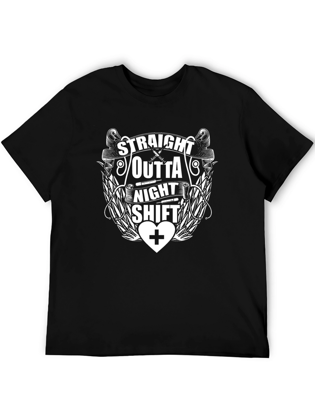 Straight Outta Night Shift Graphic Tee
