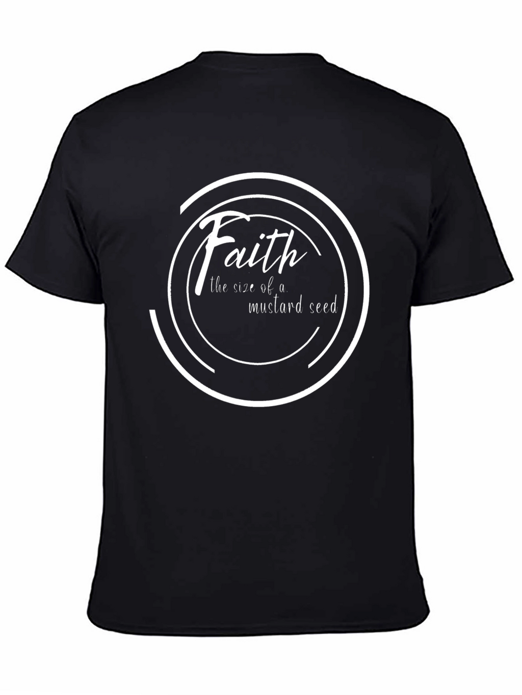 Faith Mustard Seed Graphic Tee - Religious T-Shirt