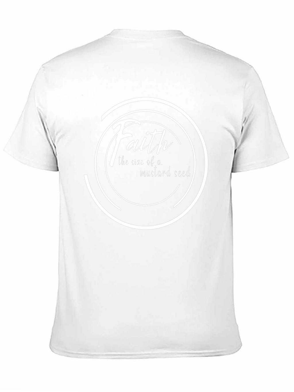 Faith Mustard Seed Graphic Tee - Religious T-Shirt
