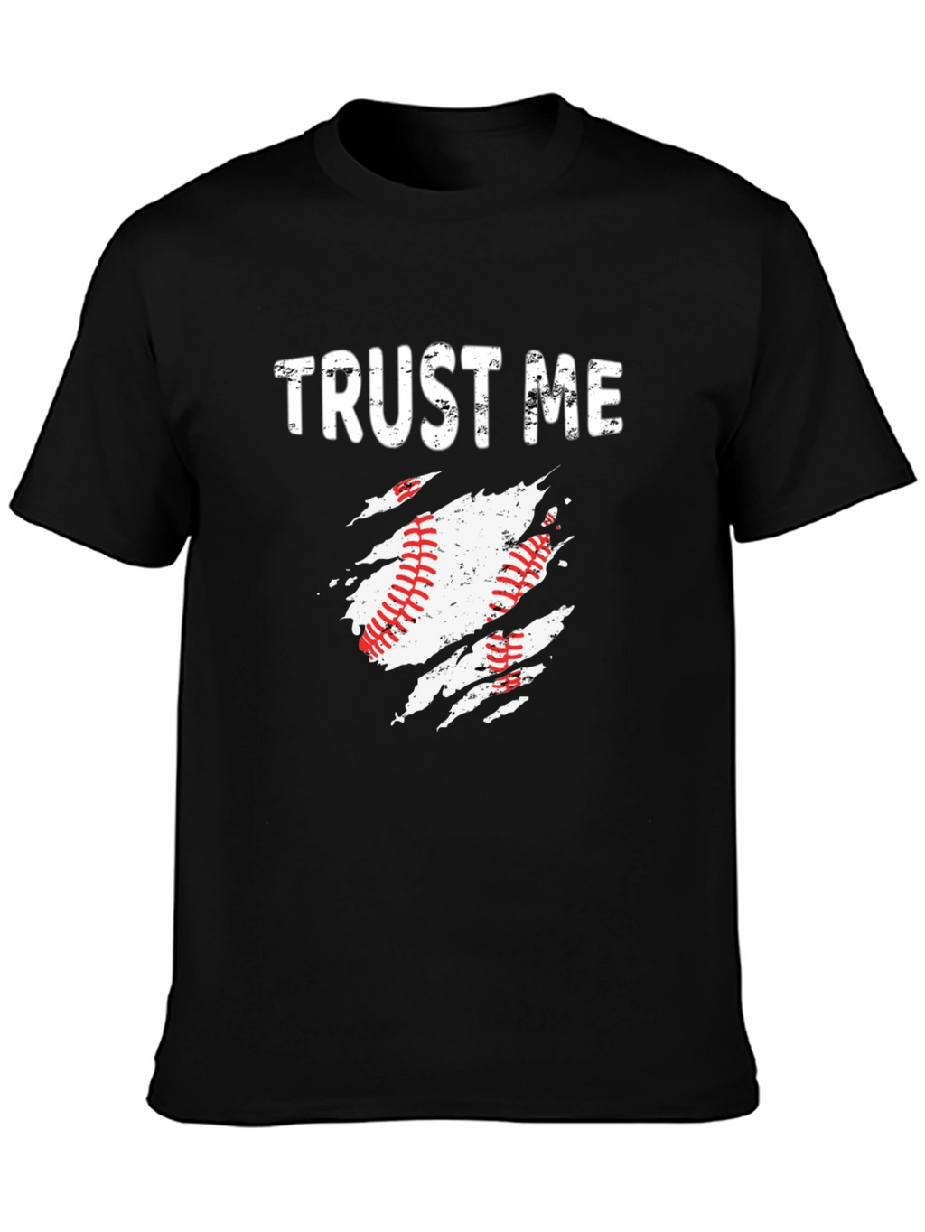 Trust Me Baseball T-Shirt - Sports Fan Apparel