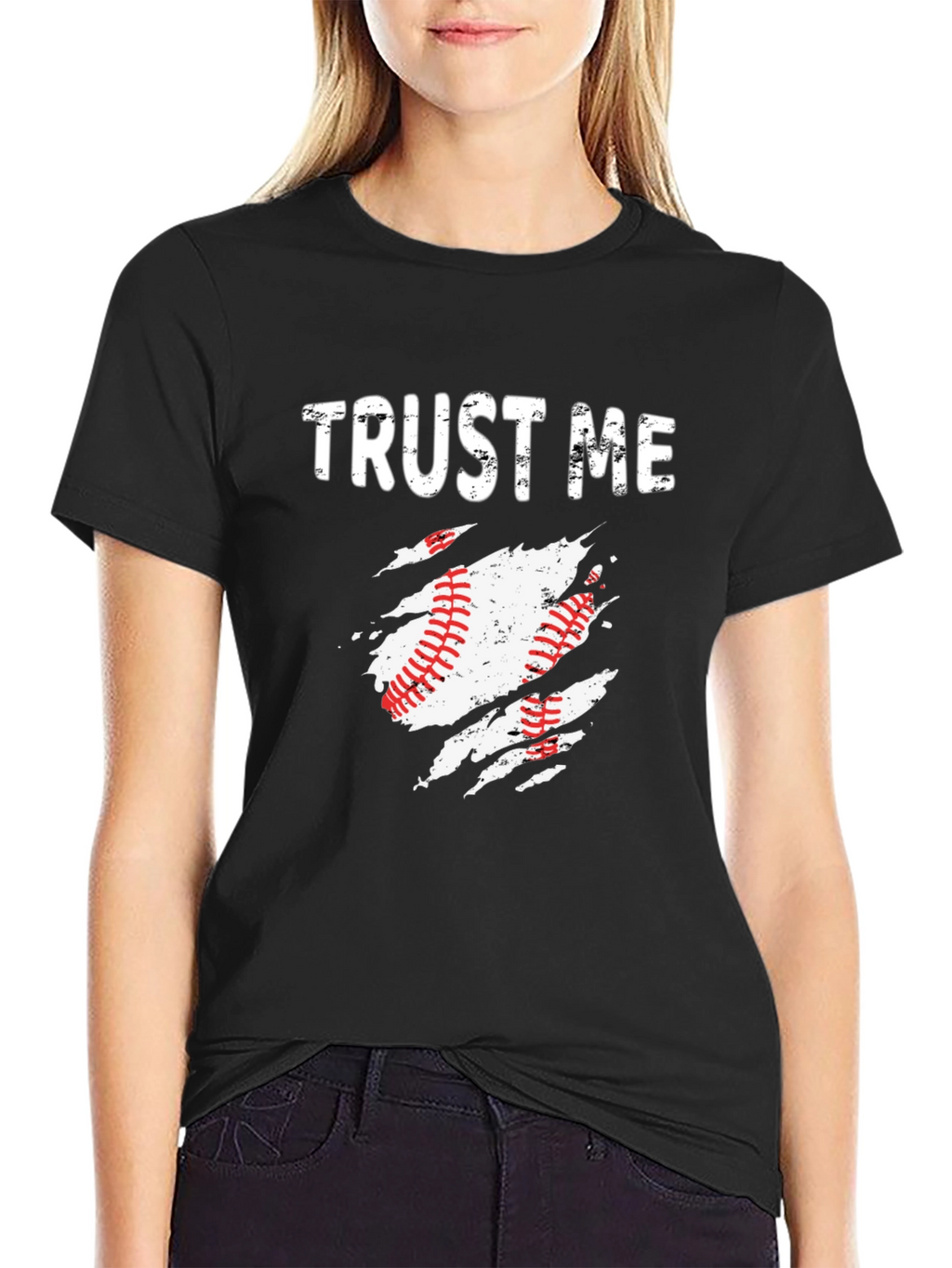 Trust Me Baseball T-Shirt - Sports Fan Apparel