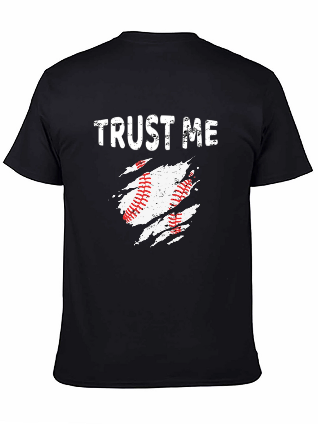 Trust Me Baseball T-Shirt - Sports Fan Apparel