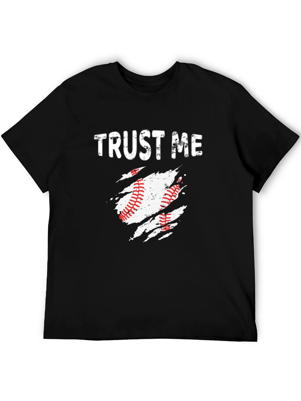 Trust Me Baseball T-Shirt - Sports Fan Apparel