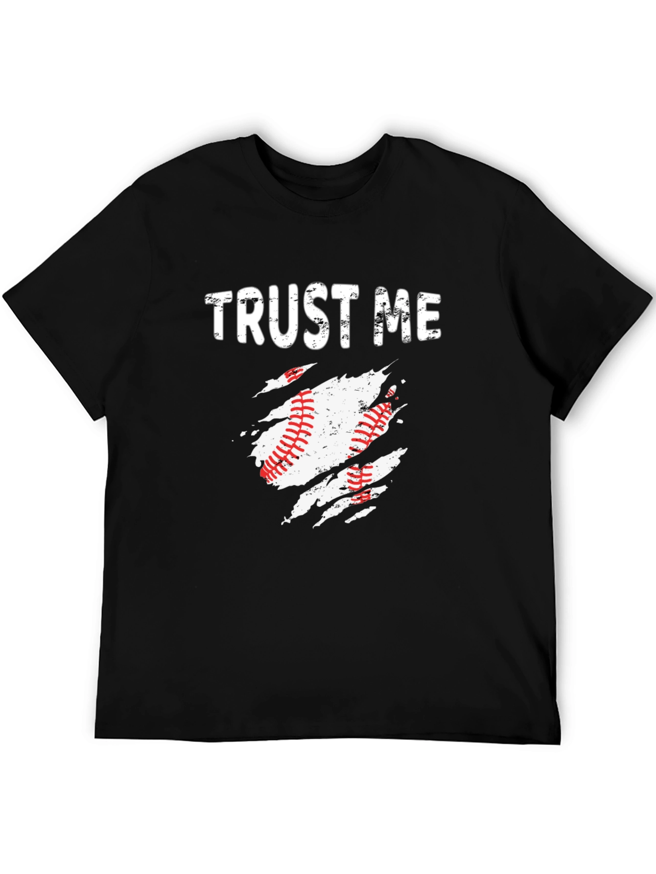 Trust Me Baseball T-Shirt - Sports Fan Apparel