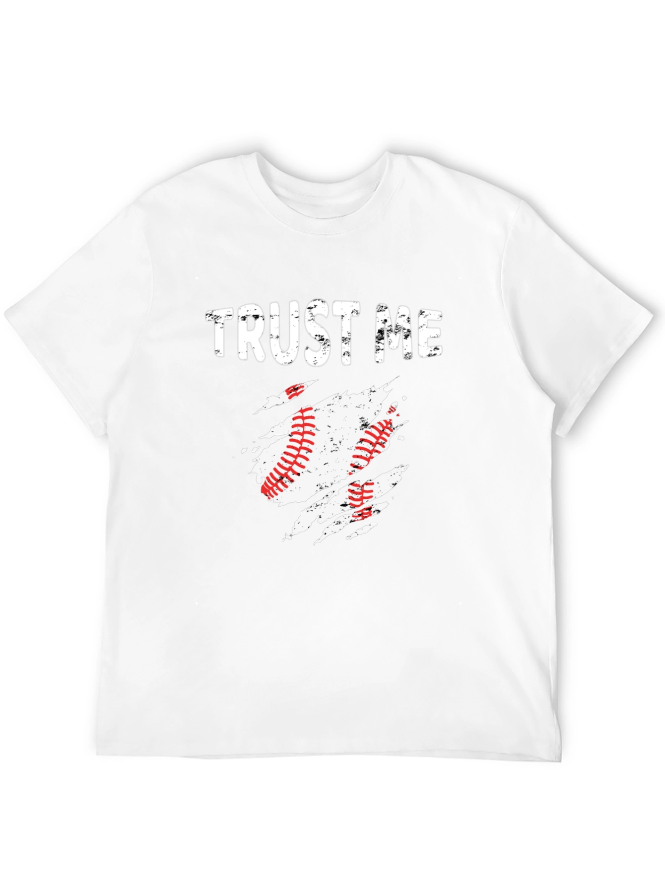 Trust Me Baseball T-Shirt - Sports Fan Apparel