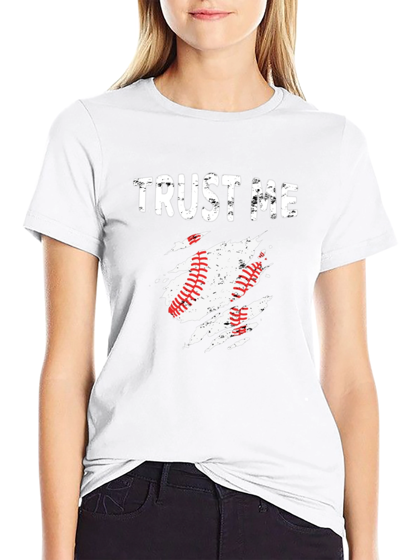 Trust Me Baseball T-Shirt - Sports Fan Apparel