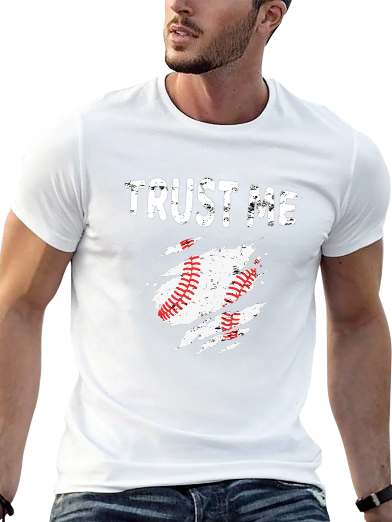 Trust Me Baseball T-Shirt - Sports Fan Apparel