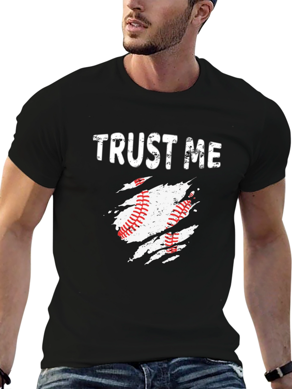 Trust Me Baseball T-Shirt - Sports Fan Apparel