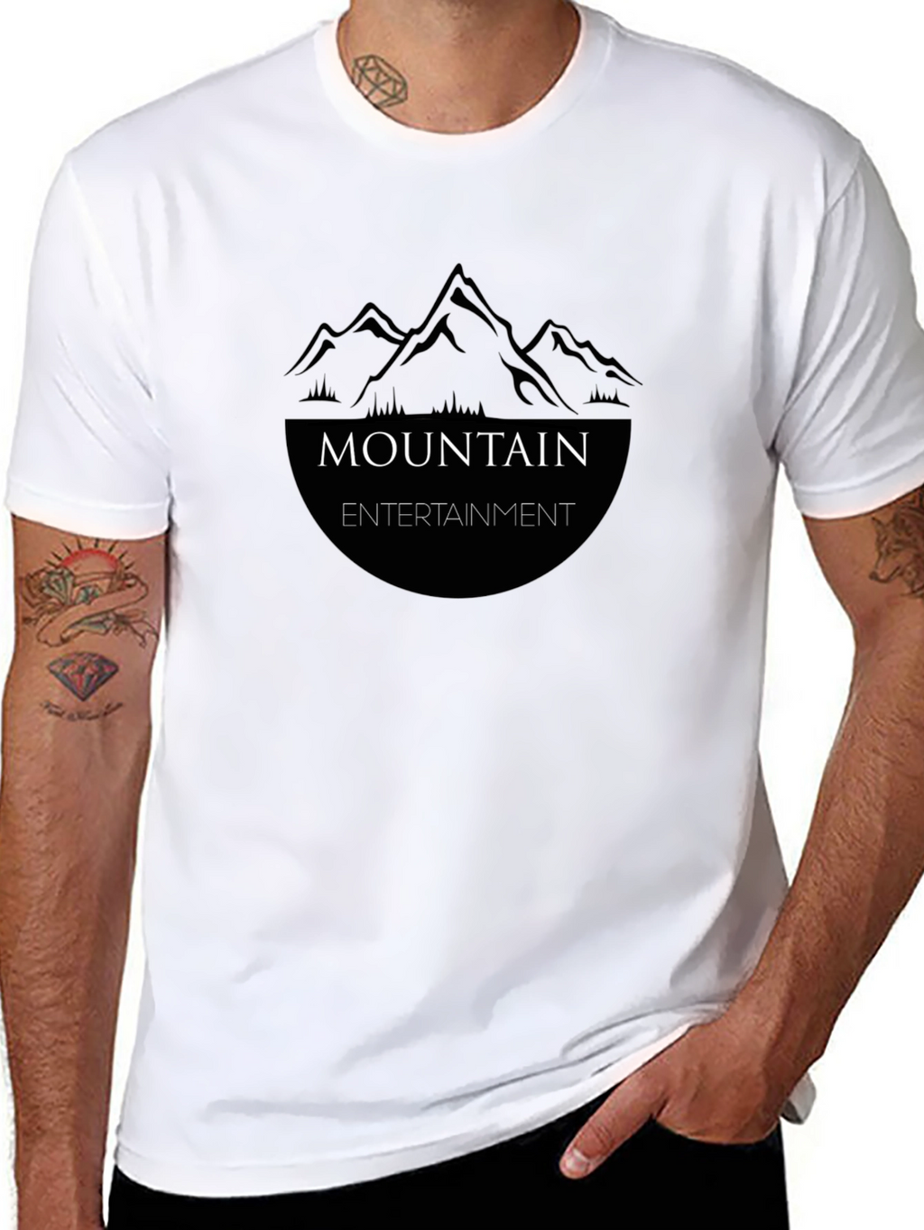 Mountain Entertainment Black T-Shirt