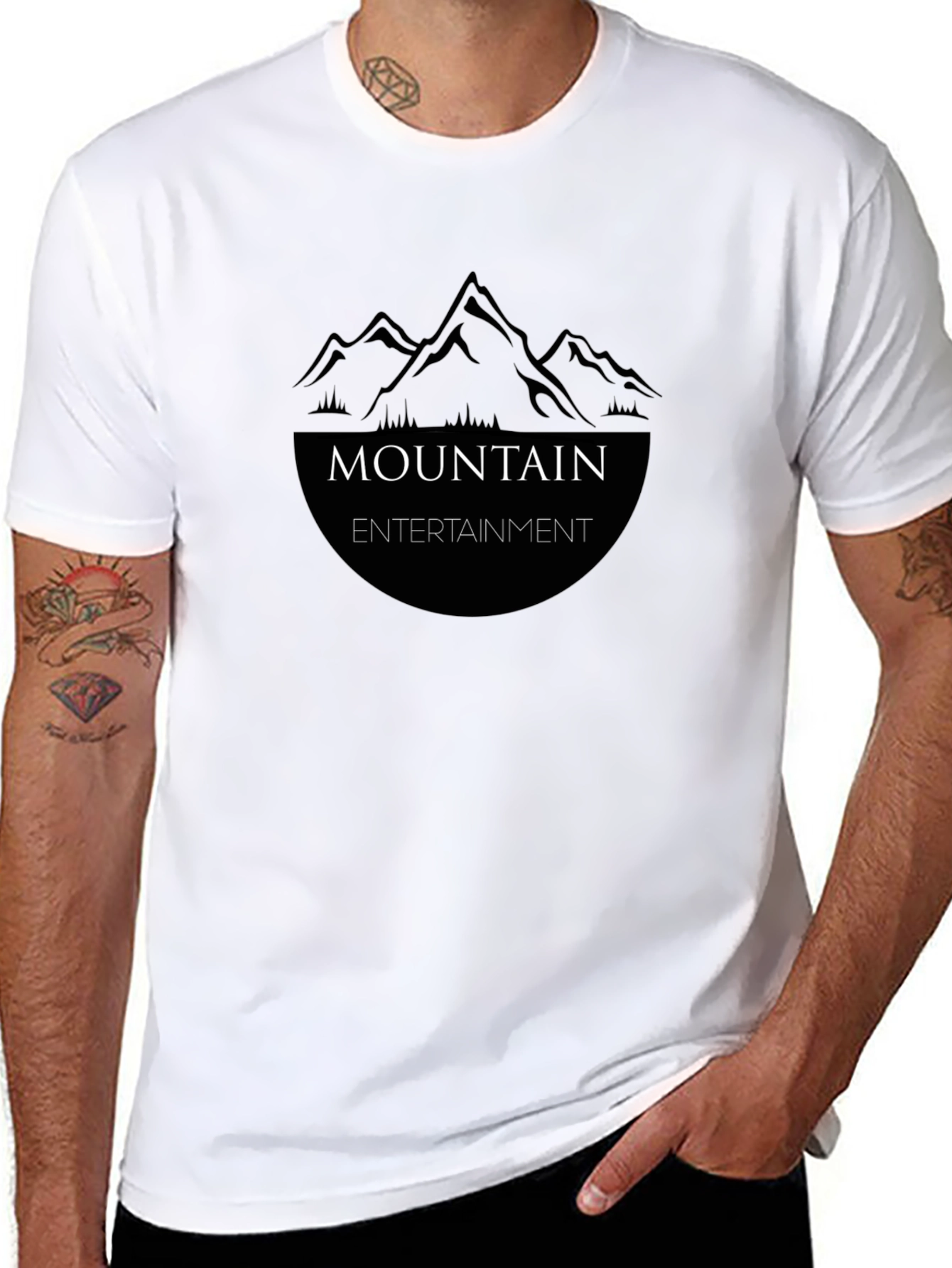 Mountain Entertainment Black T-Shirt
