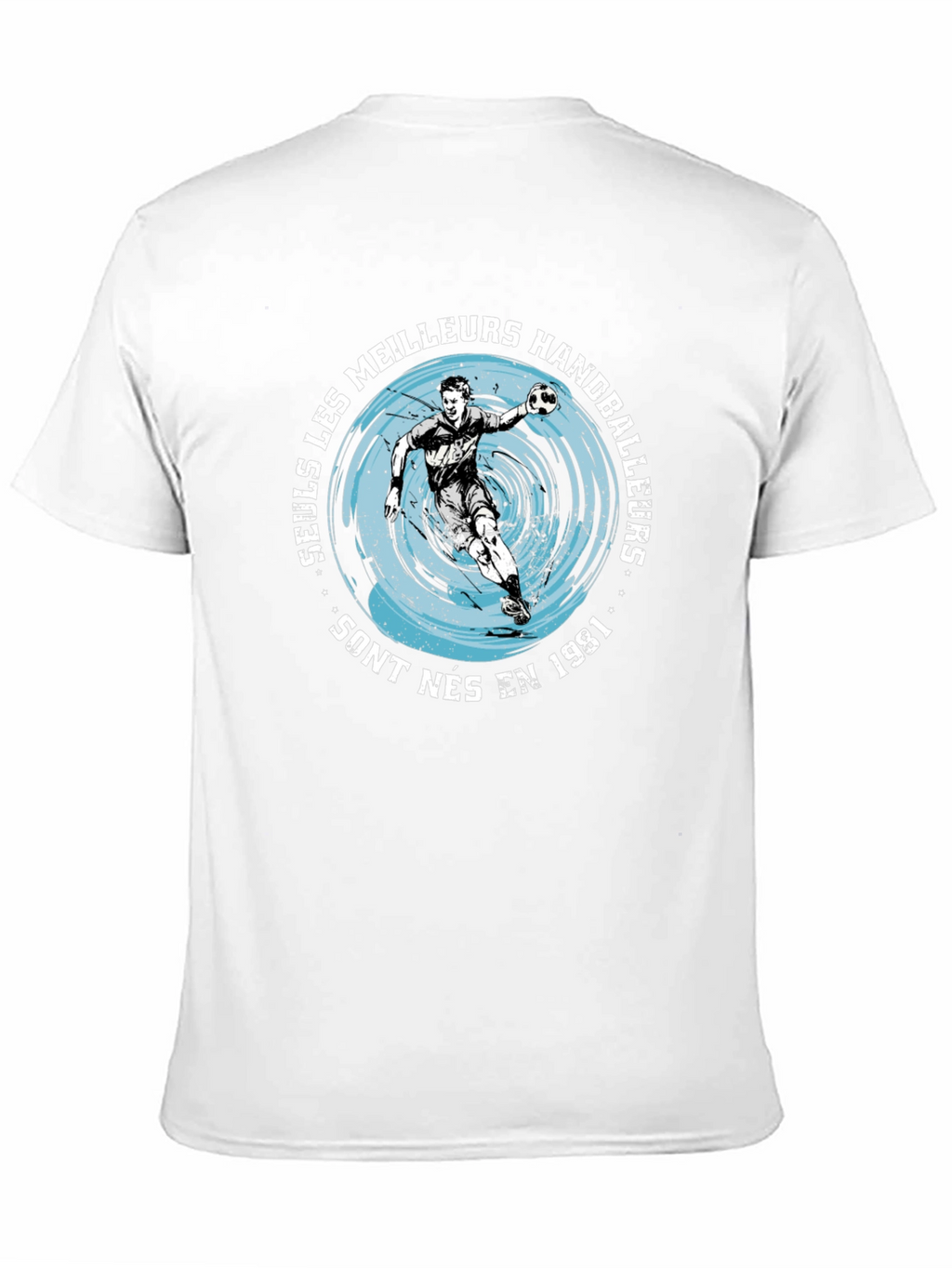 Handball Player Graphic T-Shirt - Born in 1981