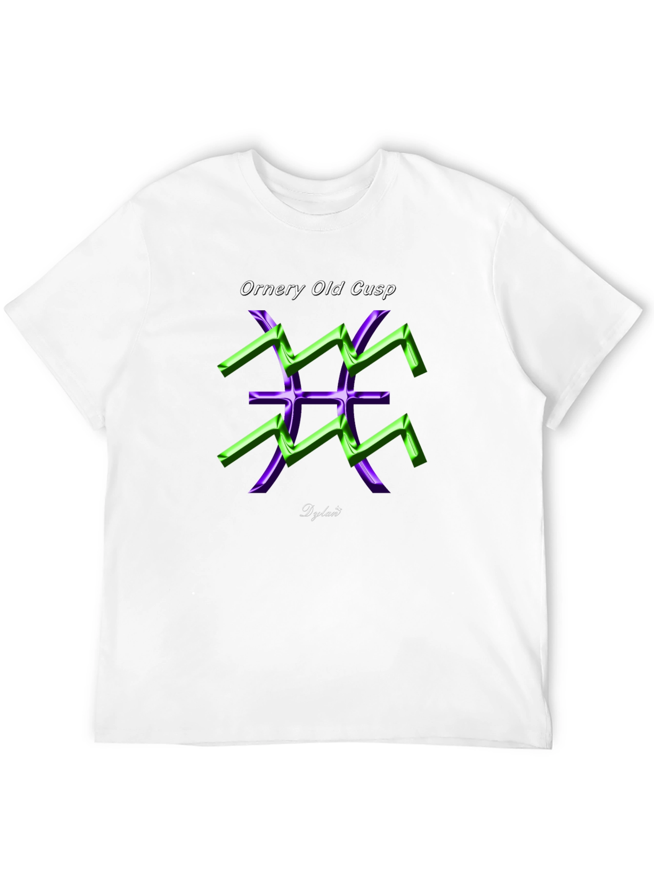 Ornery Old Cusp Tee - Unique Graphic Design