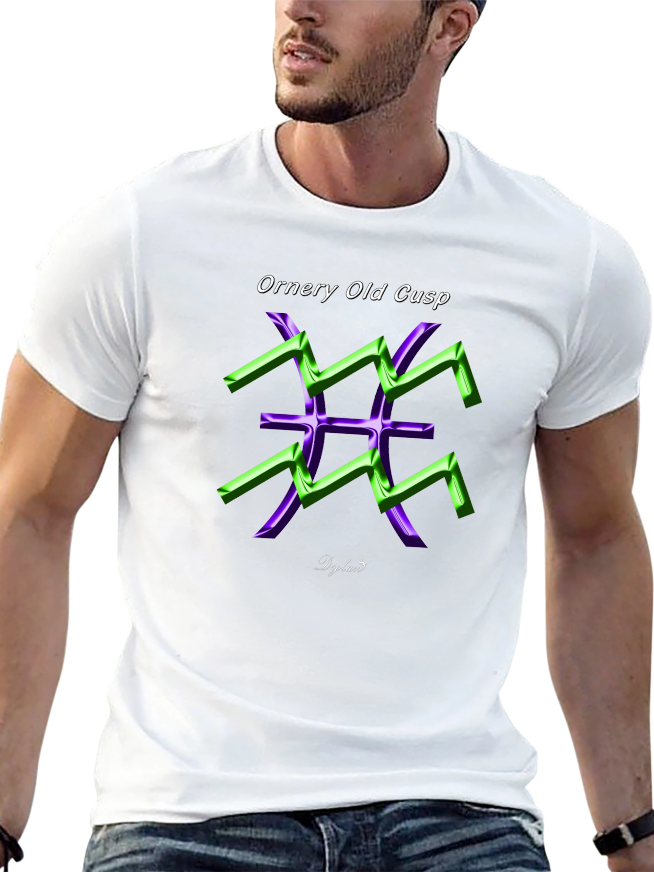 Ornery Old Cusp Tee - Unique Graphic Design