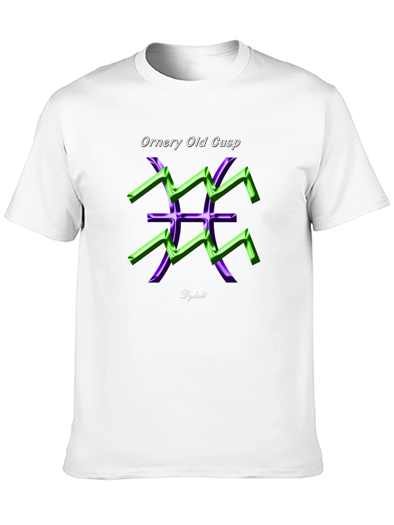 Ornery Old Cusp Tee - Unique Graphic Design