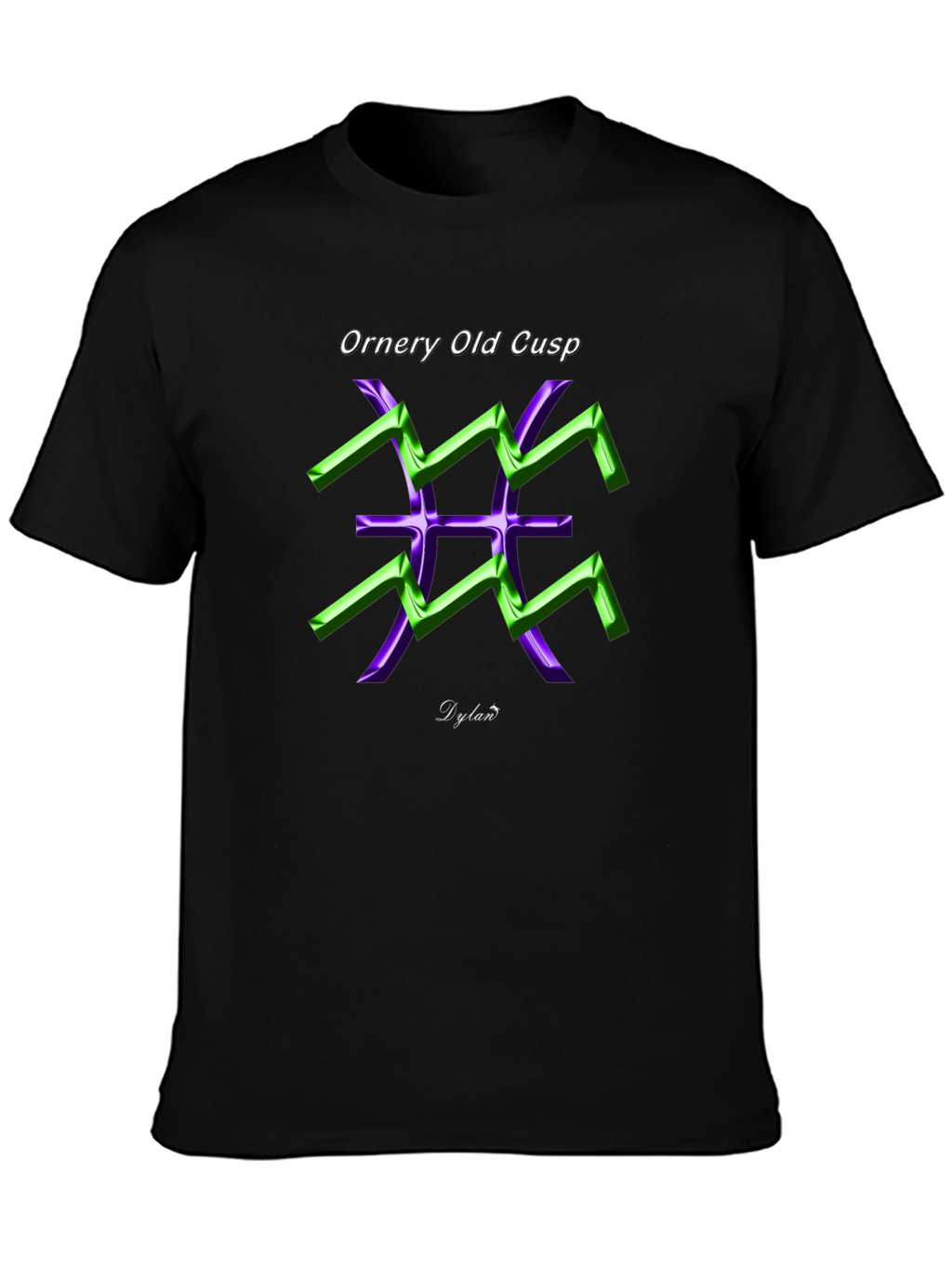 Ornery Old Cusp Tee - Unique Graphic Design