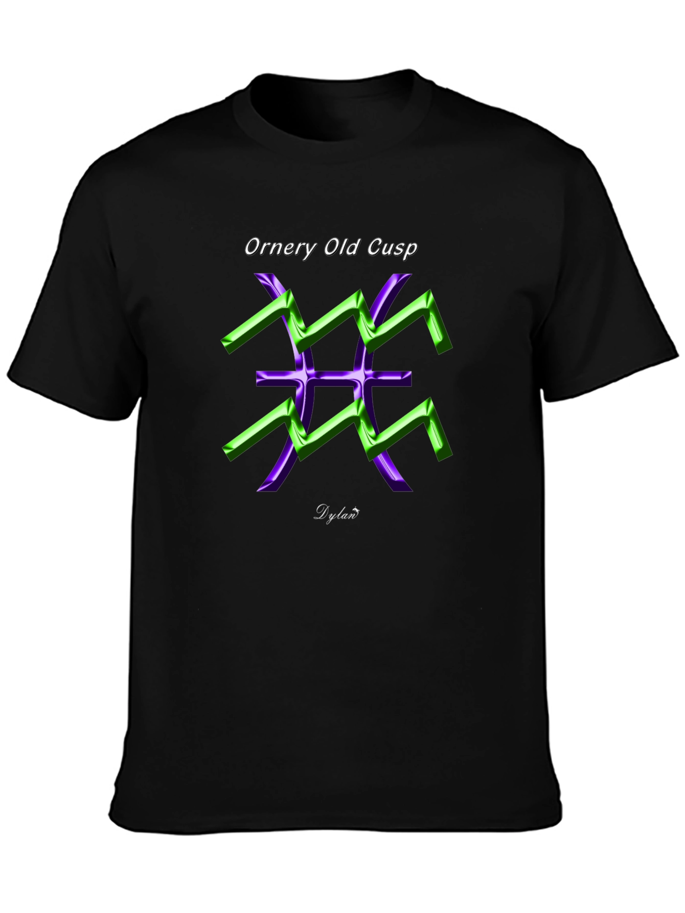 Ornery Old Cusp Tee - Unique Graphic Design